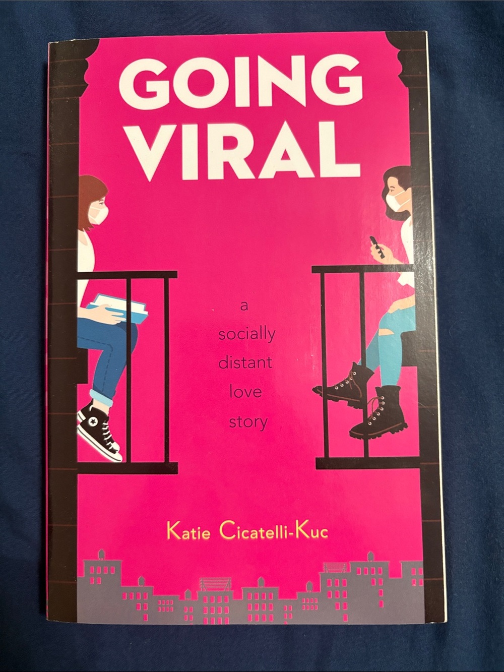 Going Viral by Katie Cicatelli-Kuc - Bright Pink Paperback
